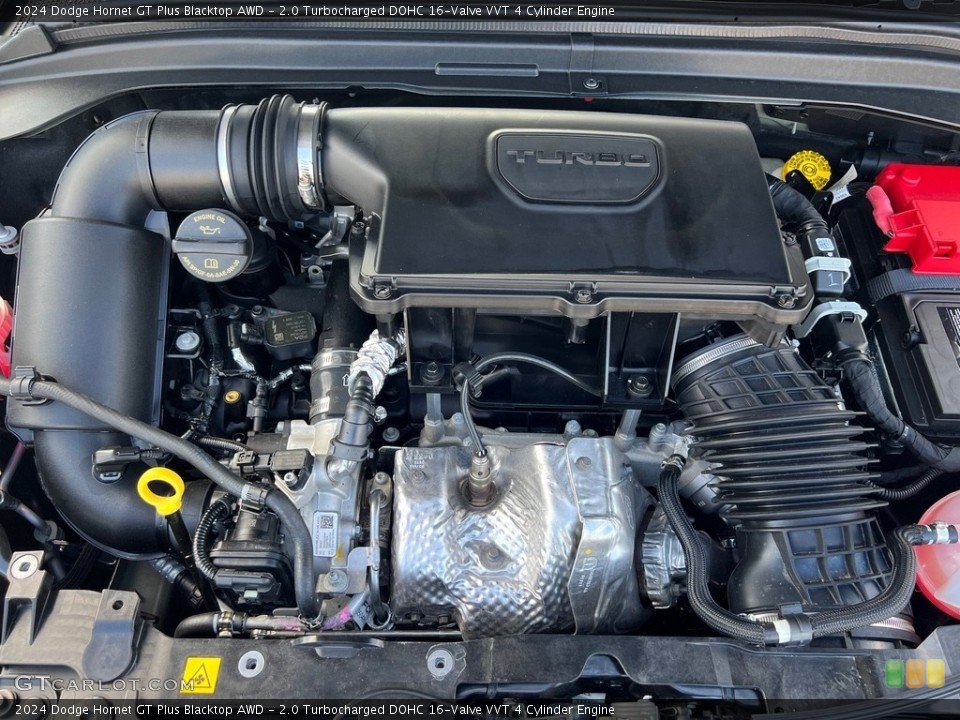 2.0 Turbocharged DOHC 16-Valve VVT 4 Cylinder 2024 Dodge Hornet Engine