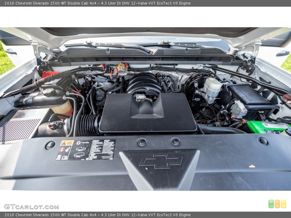 4.3 Liter DI OHV 12-Valve VVT EcoTec3 V6 Engine for the 2016 Chevrolet Silverado 1500 #146496772