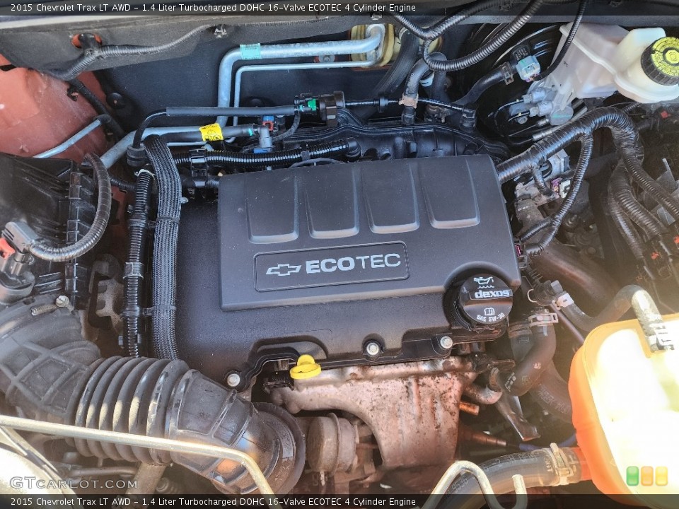 1.4 Liter Turbocharged DOHC 16-Valve ECOTEC 4 Cylinder Engine for the 2015 Chevrolet Trax #146499608
