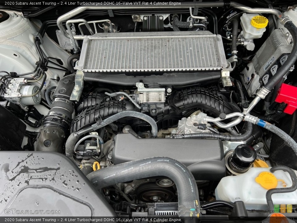 2.4 Liter Turbocharged DOHC 16-Valve VVT Flat 4 Cylinder 2020 Subaru Ascent Engine