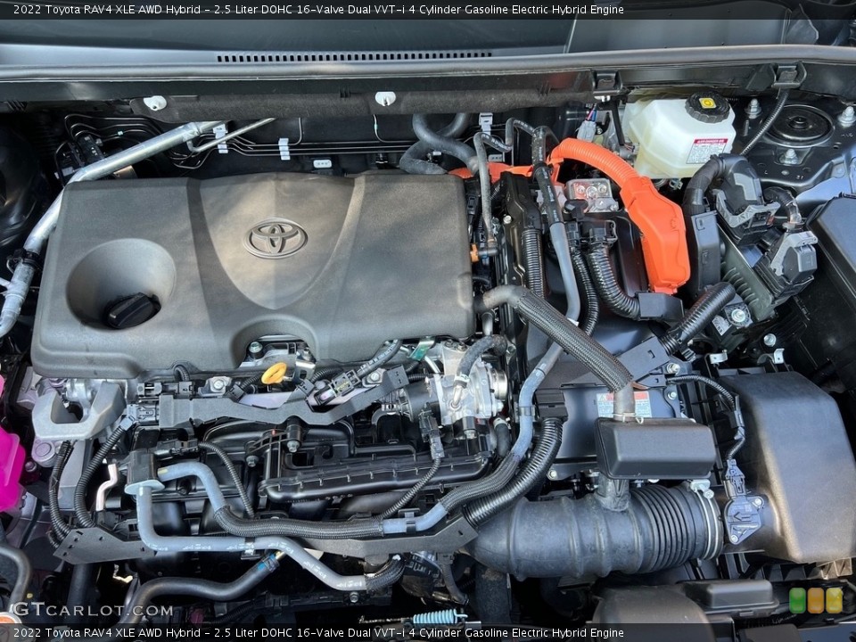 2.5 Liter DOHC 16-Valve Dual VVT-i 4 Cylinder Gasoline Electric Hybrid Engine for the 2022 Toyota RAV4 #146511269