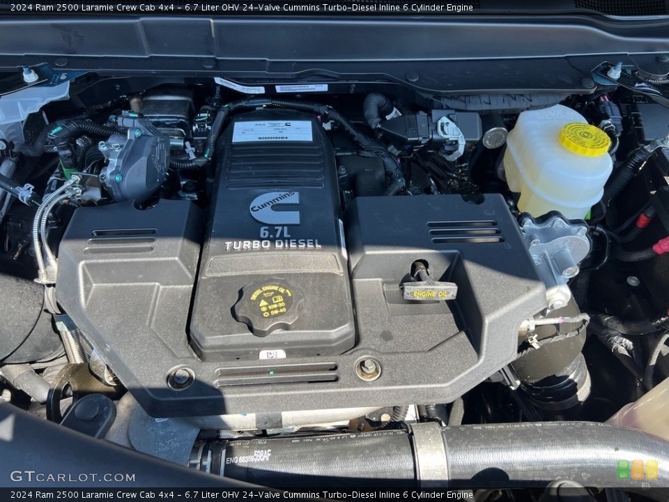 6.7 Liter OHV 24-Valve Cummins Turbo-Diesel Inline 6 Cylinder Engine for the 2024 Ram 2500 #146518815