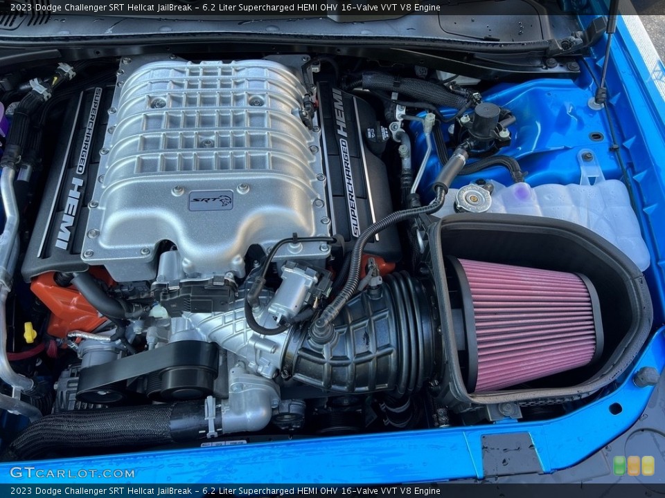 6.2 Liter Supercharged HEMI OHV 16-Valve VVT V8 Engine for the 2023 Dodge Challenger #146520880