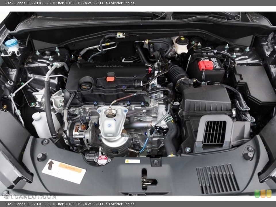 2.0 Liter DOHC 16-Valve i-VTEC 4 Cylinder 2024 Honda HR-V Engine