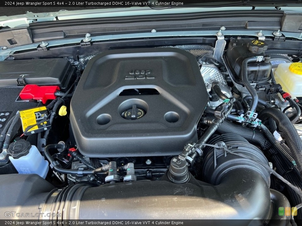 2.0 Liter Turbocharged DOHC 16-Valve VVT 4 Cylinder Engine for the 2024 Jeep Wrangler #146526806