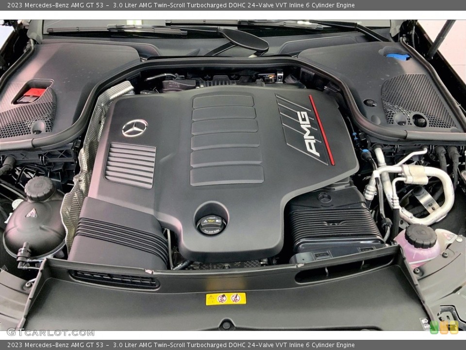  3.0 Liter AMG Twin-Scroll Turbocharged DOHC 24-Valve VVT Inline 6 Cylinder Engine for the 2023 Mercedes-Benz AMG GT #146530971