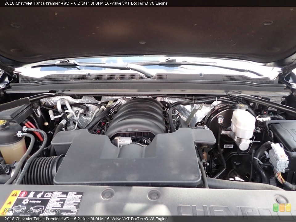 6.2 Liter DI OHV 16-Valve VVT EcoTech3 V8 2018 Chevrolet Tahoe Engine