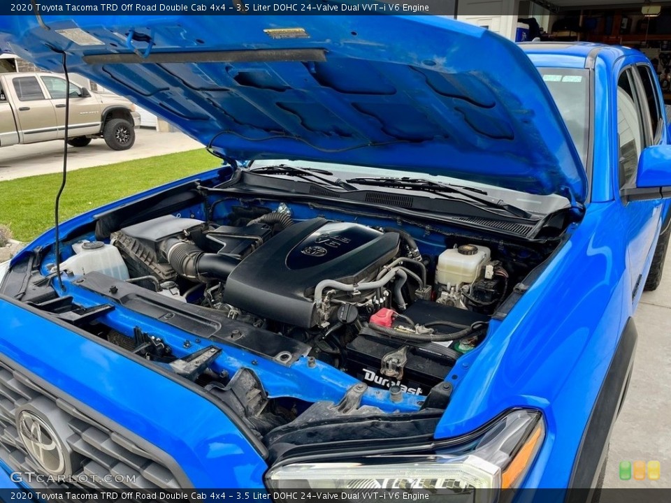 3.5 Liter DOHC 24-Valve Dual VVT-i V6 Engine for the 2020 Toyota Tacoma #146546079