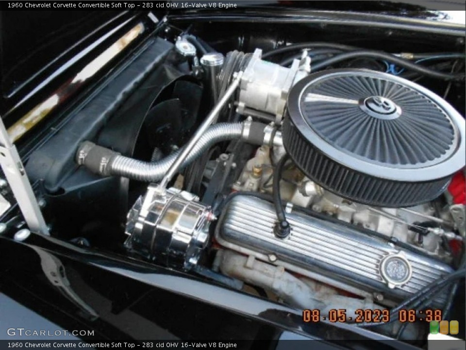 283 cid OHV 16-Valve V8 Engine for the 1960 Chevrolet Corvette #146547042