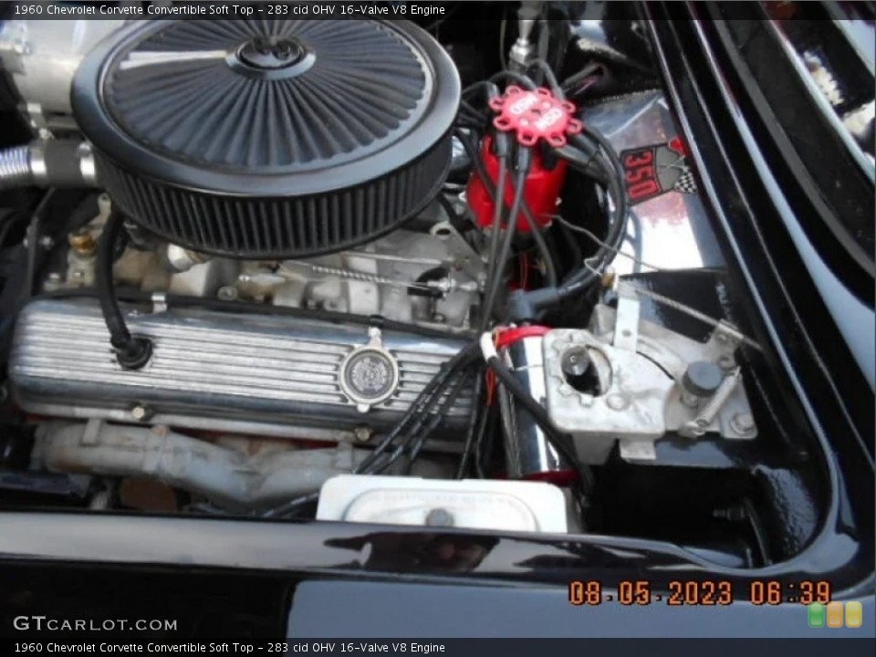 283 cid OHV 16-Valve V8 Engine for the 1960 Chevrolet Corvette #146547063