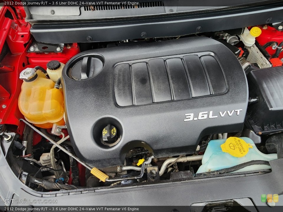 3.6 Liter DOHC 24-Valve VVT Pentastar V6 Engine for the 2012 Dodge Journey #146550763