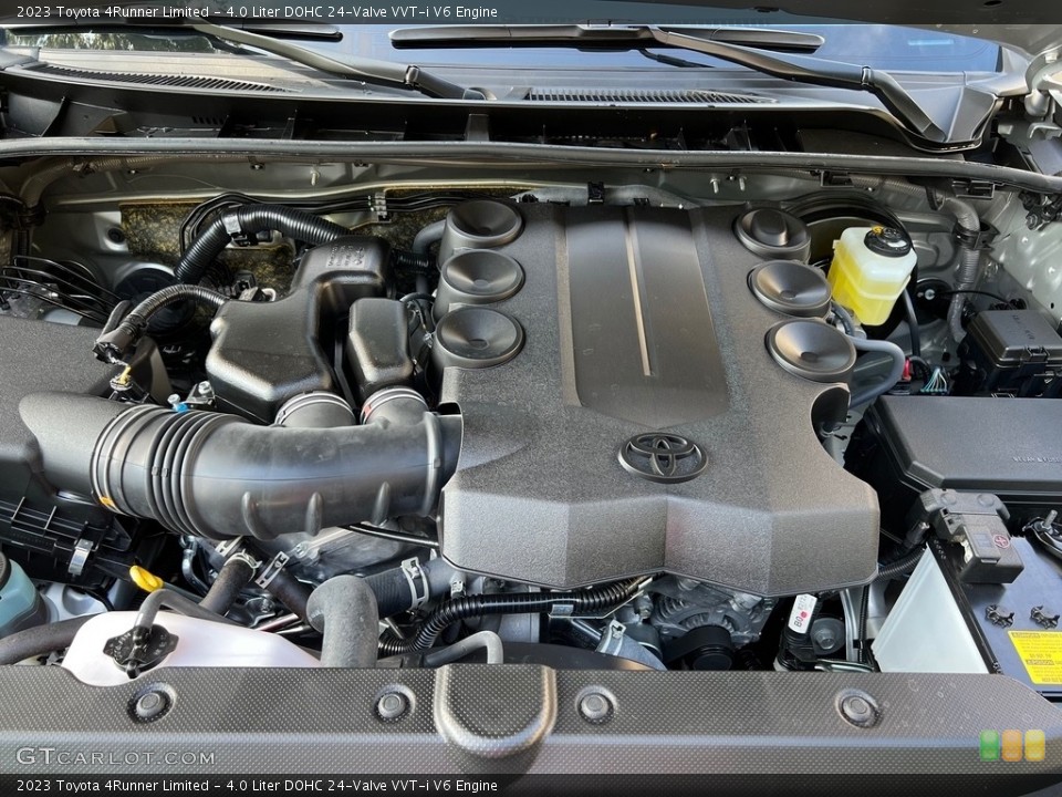4.0 Liter DOHC 24-Valve VVT-i V6 2023 Toyota 4Runner Engine