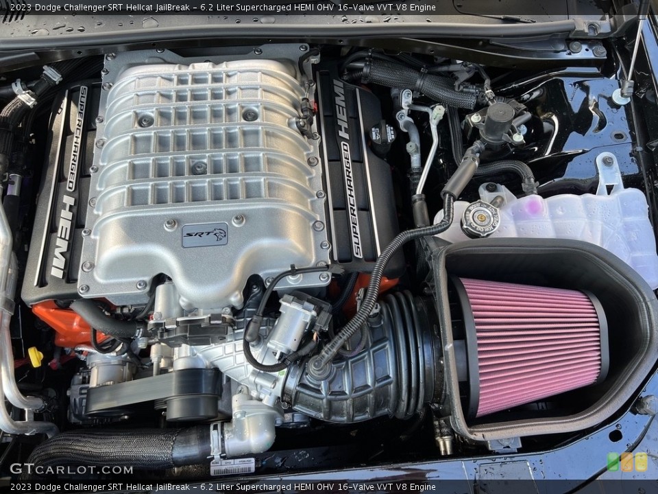 6.2 Liter Supercharged HEMI OHV 16-Valve VVT V8 Engine for the 2023 Dodge Challenger #146557802