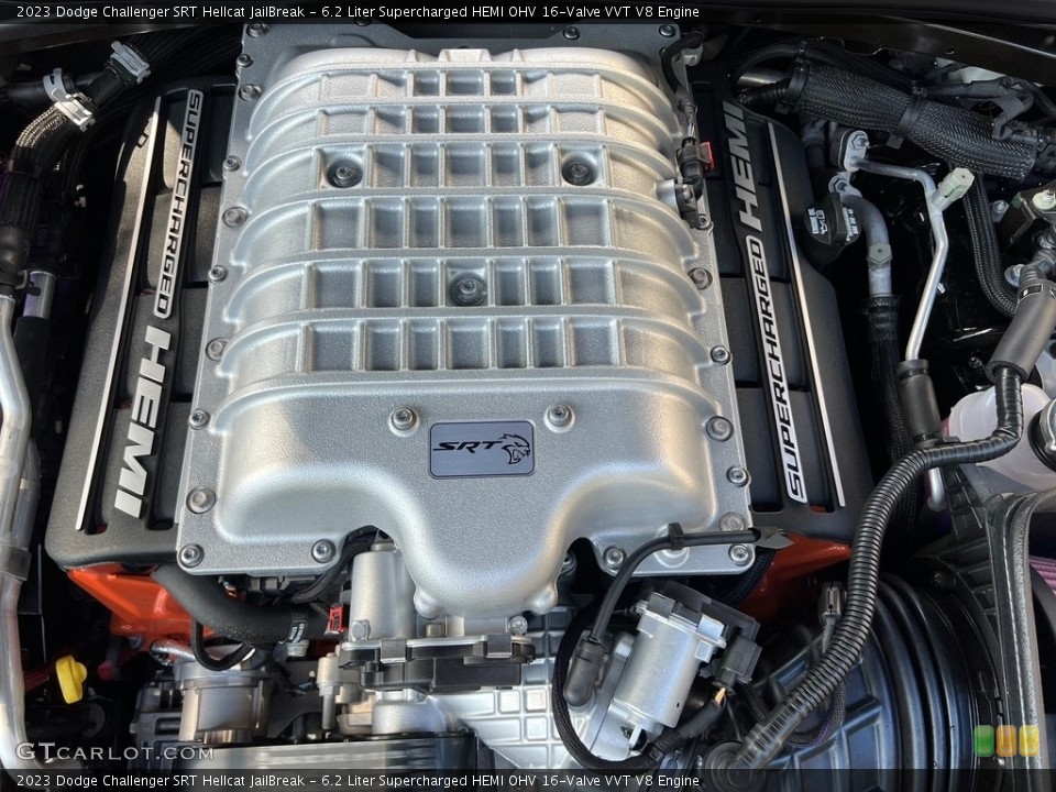 6.2 Liter Supercharged HEMI OHV 16-Valve VVT V8 Engine for the 2023 Dodge Challenger #146557838