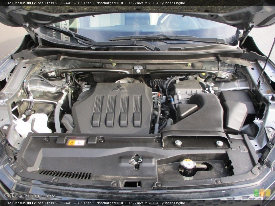 1.5 Liter Turbocharged DOHC 16-Valve MIVEC 4 Cylinder 2023 Mitsubishi Eclipse Cross Engine