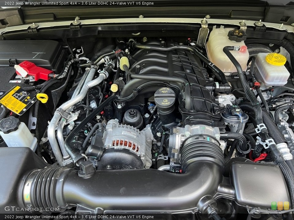 3.6 Liter DOHC 24-Valve VVT V6 Engine for the 2022 Jeep Wrangler Unlimited #146581902
