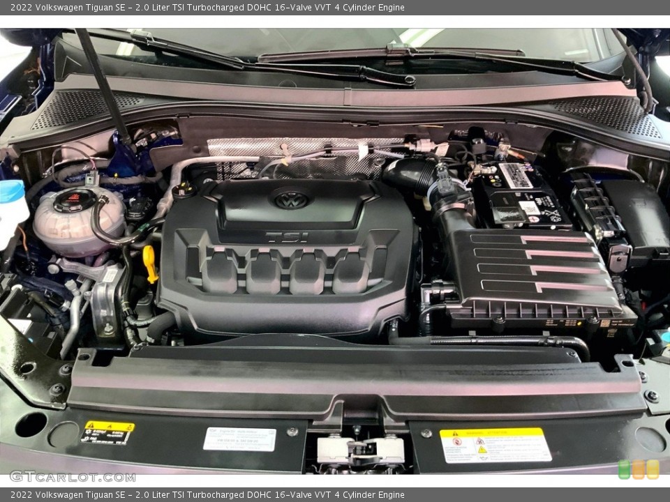 2.0 Liter TSI Turbocharged DOHC 16-Valve VVT 4 Cylinder Engine for the 2022 Volkswagen Tiguan #146581935