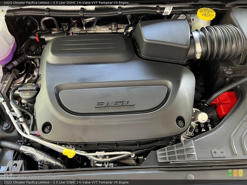3.6 Liter DOHC 24-Valve VVT Pentastar V6 2023 Chrysler Pacifica Engine