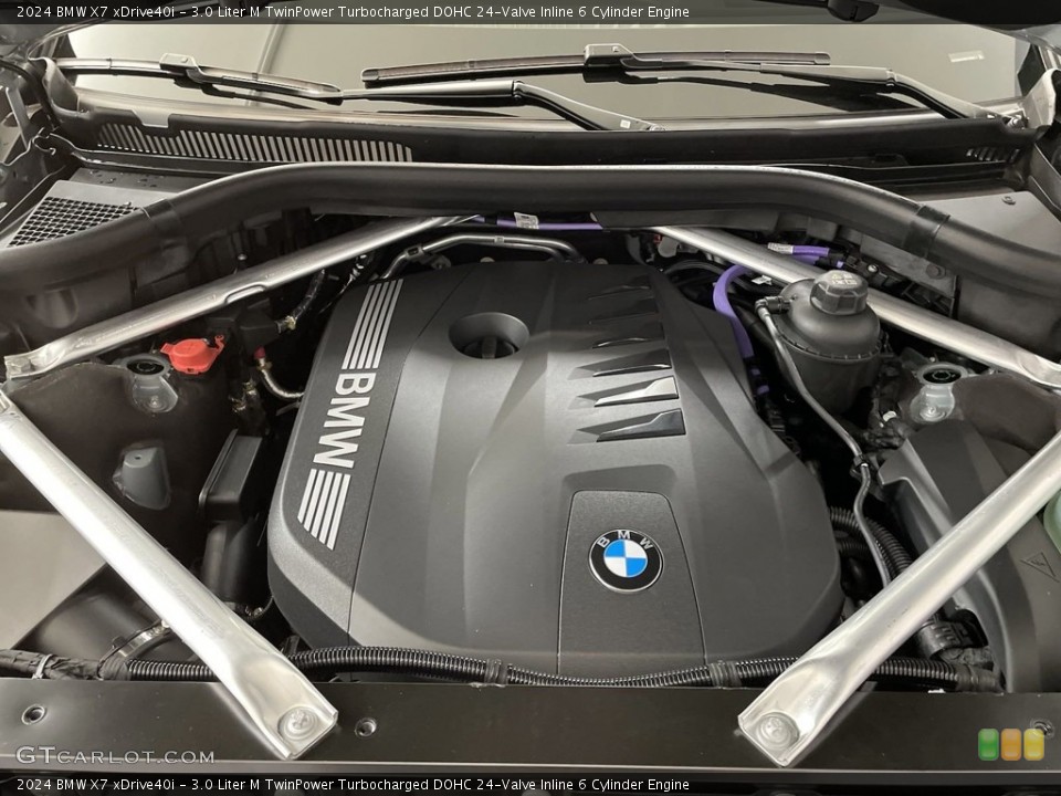 3.0 Liter M TwinPower Turbocharged DOHC 24-Valve Inline 6 Cylinder 2024 BMW X7 Engine