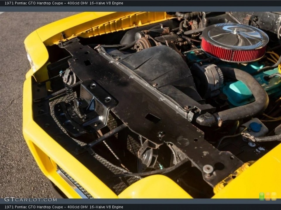 400cid OHV 16-Valve V8 Engine for the 1971 Pontiac GTO #146606429