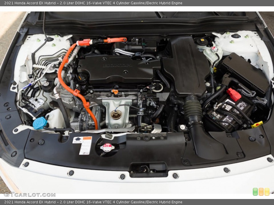 2.0 Liter DOHC 16-Valve VTEC 4 Cylinder Gasoline/Electric Hybrid 2021 Honda Accord Engine