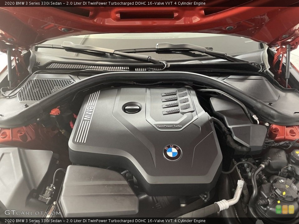 2.0 Liter DI TwinPower Turbocharged DOHC 16-Valve VVT 4 Cylinder 2020 BMW 3 Series Engine