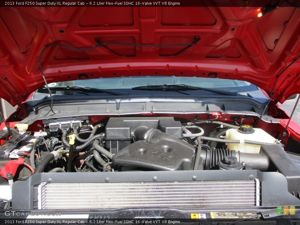 6.2 Liter Flex-Fuel SOHC 16-Valve VVT V8 Engine for the 2013 Ford F250 Super Duty #146626587