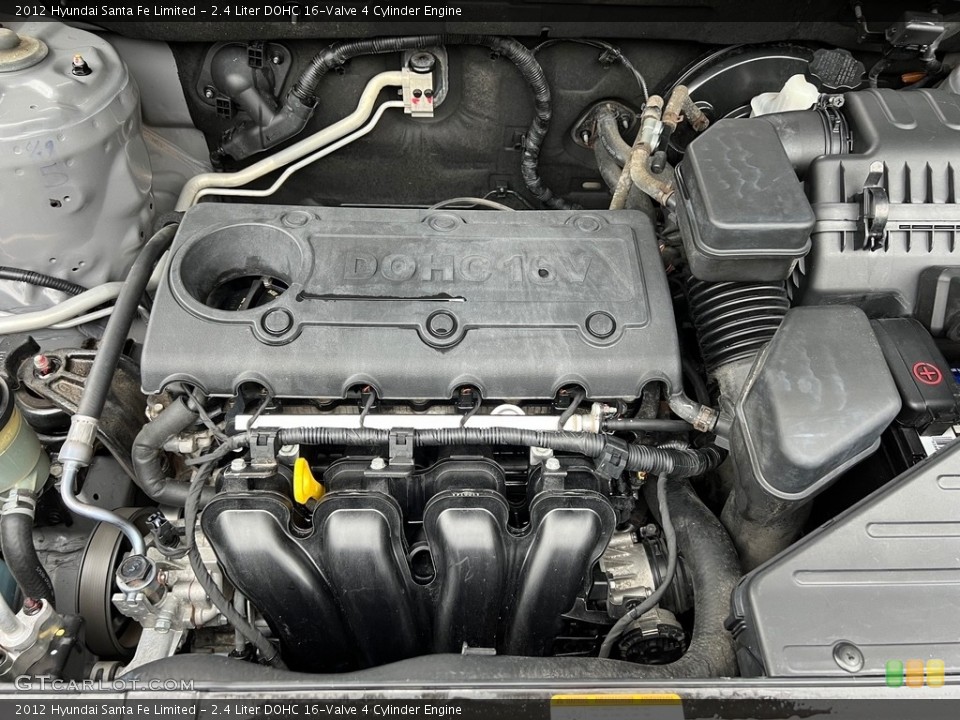 2.4 Liter DOHC 16-Valve 4 Cylinder Engine for the 2012 Hyundai Santa Fe #146628652