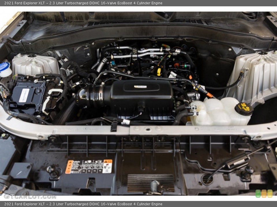2.3 Liter Turbocharged DOHC 16-Valve EcoBoost 4 Cylinder 2021 Ford Explorer Engine