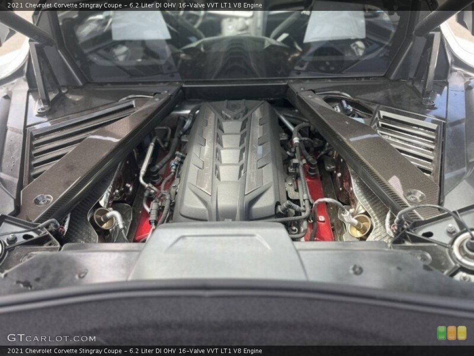 6.2 Liter DI OHV 16-Valve VVT LT1 V8 2021 Chevrolet Corvette Engine