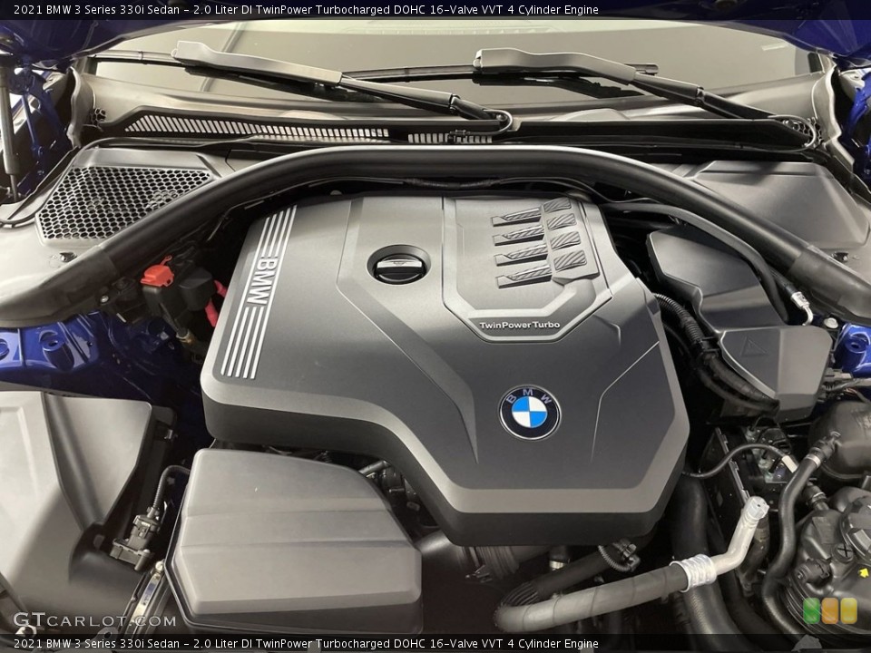 2.0 Liter DI TwinPower Turbocharged DOHC 16-Valve VVT 4 Cylinder 2021 BMW 3 Series Engine