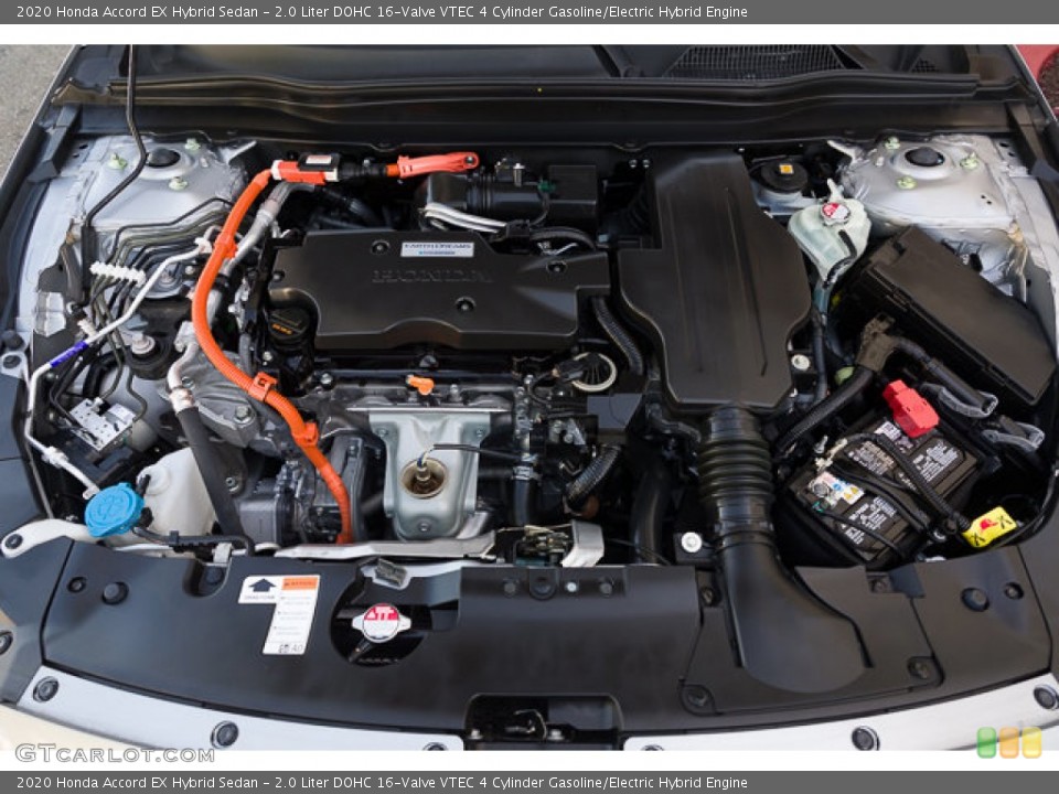 2.0 Liter DOHC 16-Valve VTEC 4 Cylinder Gasoline/Electric Hybrid 2020 Honda Accord Engine