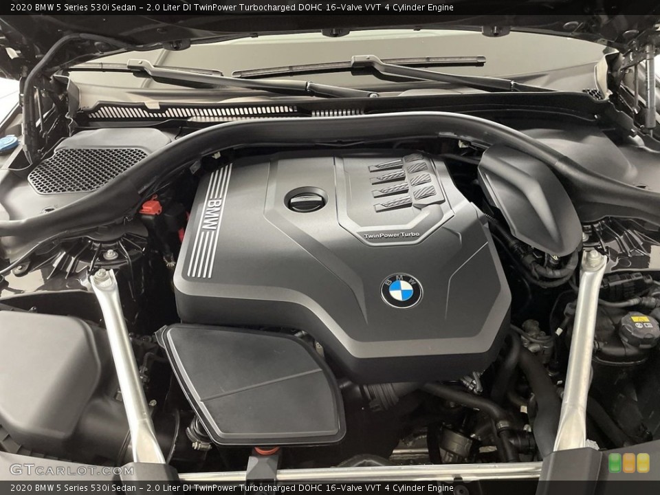 2.0 Liter DI TwinPower Turbocharged DOHC 16-Valve VVT 4 Cylinder 2020 BMW 5 Series Engine