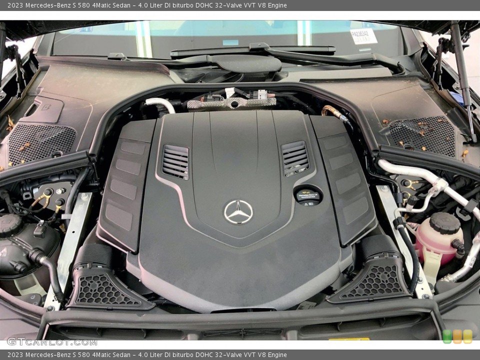 4.0 Liter DI biturbo DOHC 32-Valve VVT V8 Engine for the 2023 Mercedes-Benz S #146642595