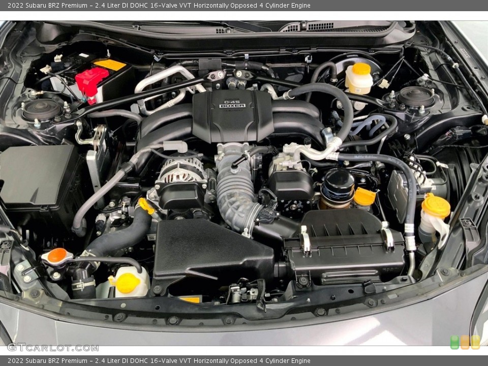 2.4 Liter DI DOHC 16-Valve VVT Horizontally Opposed 4 Cylinder 2022 Subaru BRZ Engine