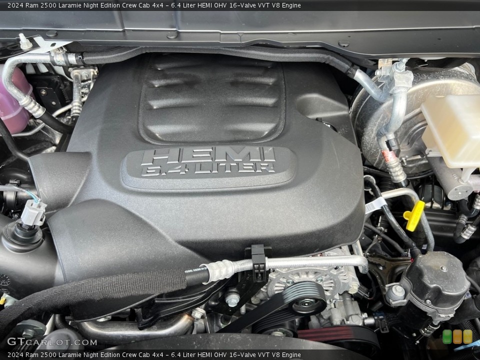6.4 Liter HEMI OHV 16-Valve VVT V8 2024 Ram 2500 Engine