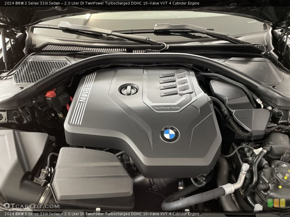 2.0 Liter DI TwinPower Turbocharged DOHC 16-Valve VVT 4 Cylinder 2024 BMW 3 Series Engine
