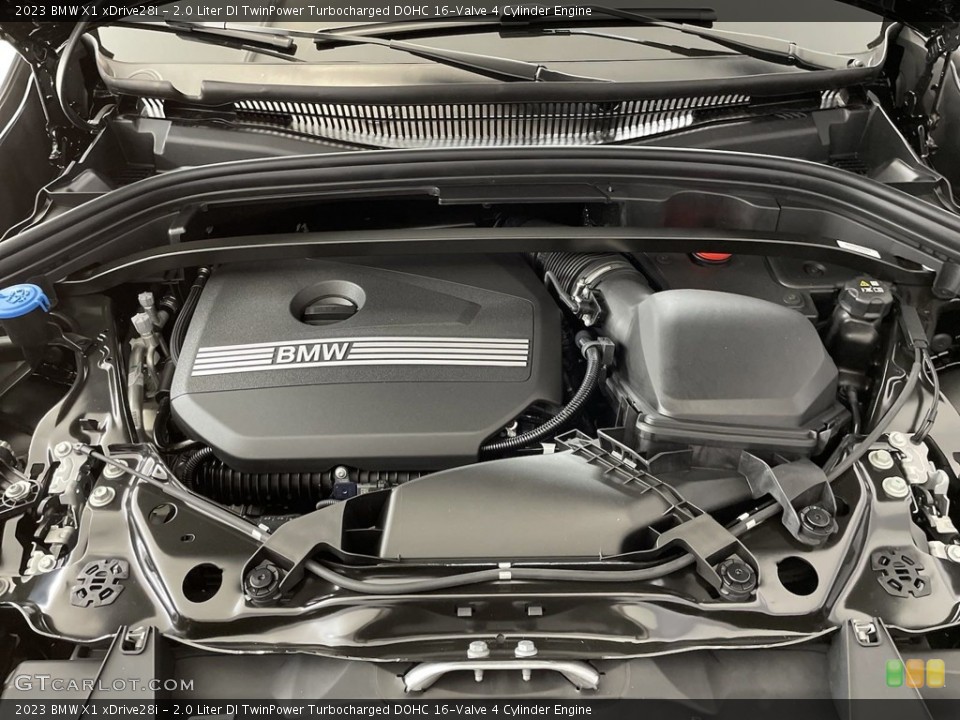 2.0 Liter DI TwinPower Turbocharged DOHC 16-Valve 4 Cylinder 2023 BMW X1 Engine