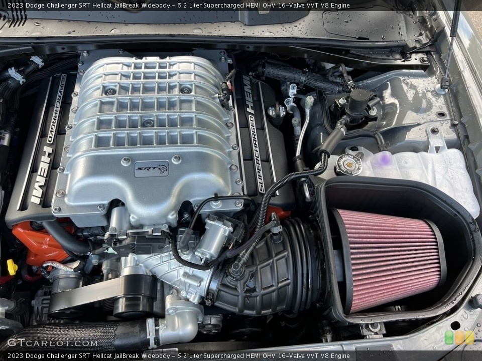 6.2 Liter Supercharged HEMI OHV 16-Valve VVT V8 Engine for the 2023 Dodge Challenger #146654601