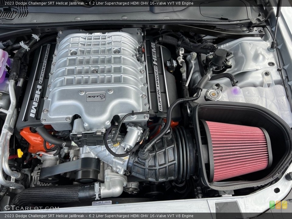 6.2 Liter Supercharged HEMI OHV 16-Valve VVT V8 Engine for the 2023 Dodge Challenger #146655340