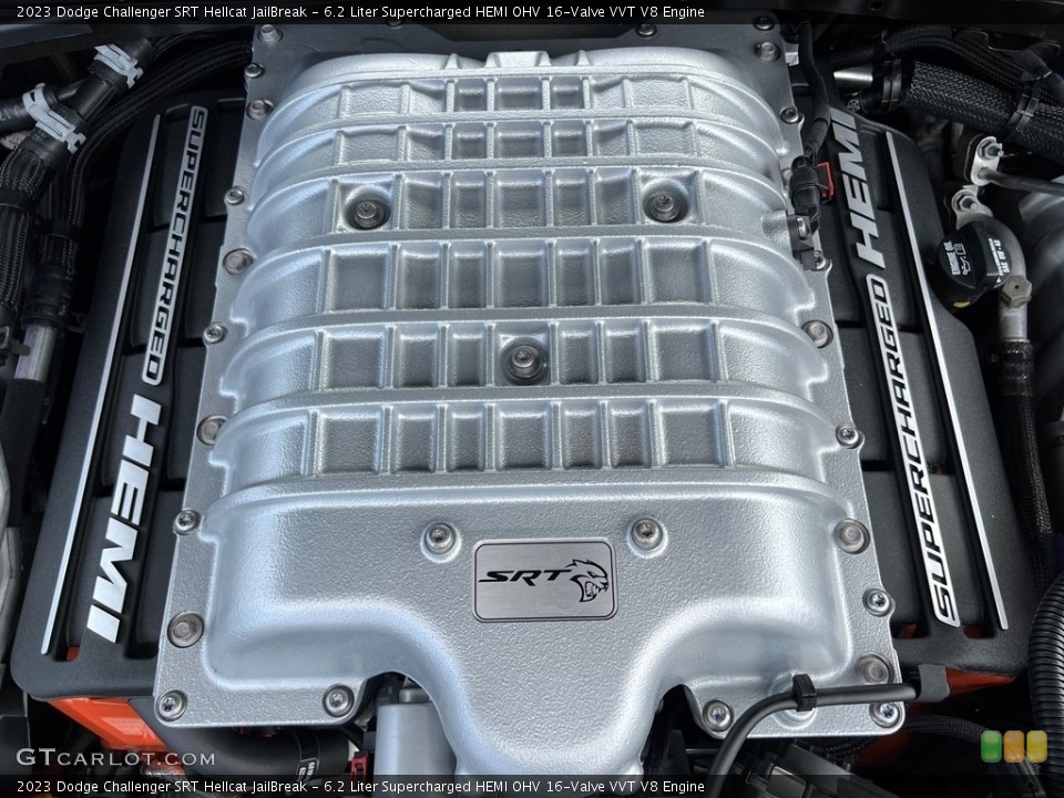 6.2 Liter Supercharged HEMI OHV 16-Valve VVT V8 Engine for the 2023 Dodge Challenger #146655364