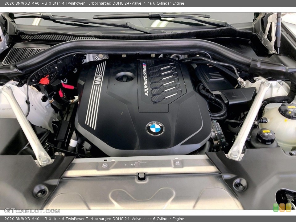 3.0 Liter M TwinPower Turbocharged DOHC 24-Valve Inline 6 Cylinder 2020 BMW X3 Engine