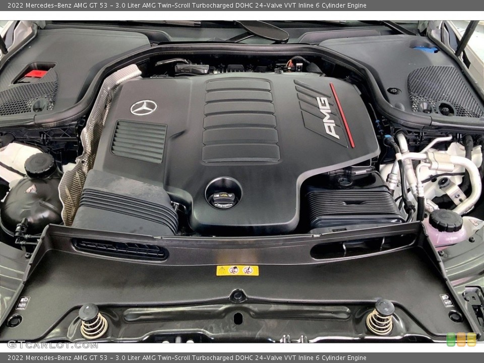 3.0 Liter AMG Twin-Scroll Turbocharged DOHC 24-Valve VVT Inline 6 Cylinder Engine for the 2022 Mercedes-Benz AMG GT #146682881