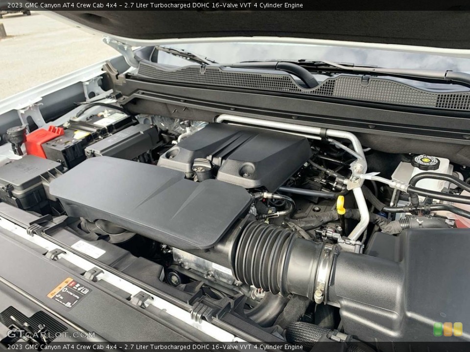 2.7 Liter Turbocharged DOHC 16-Valve VVT 4 Cylinder 2023 GMC Canyon Engine