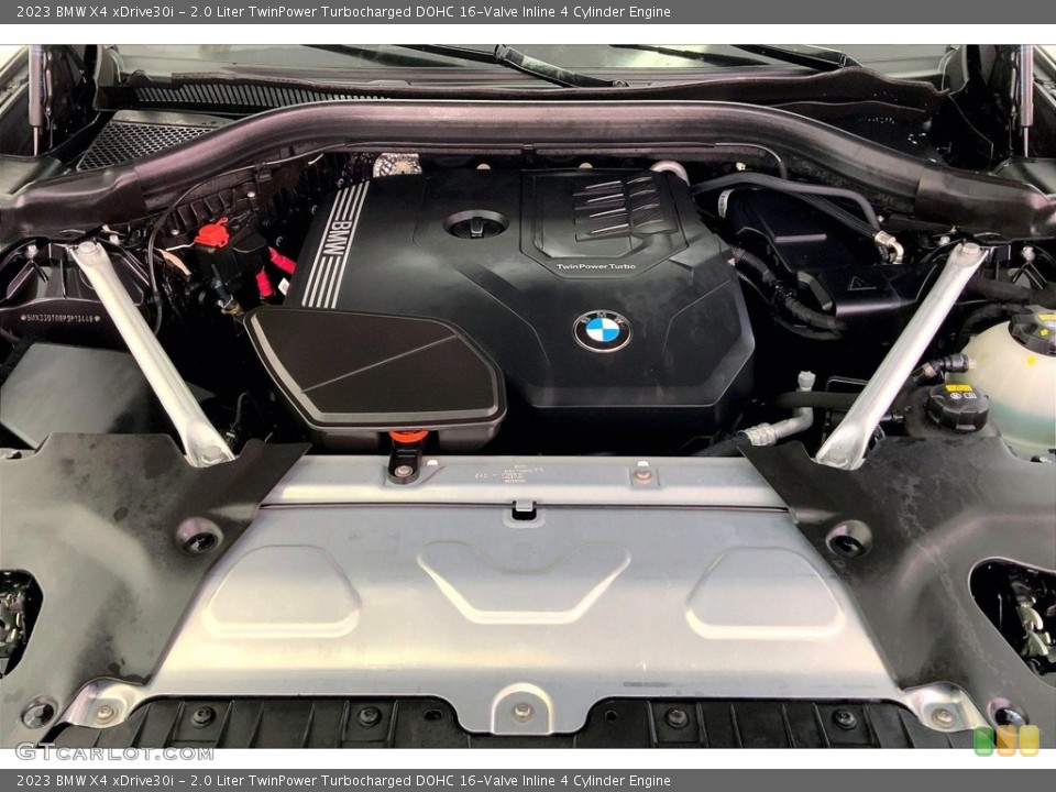 2.0 Liter TwinPower Turbocharged DOHC 16-Valve Inline 4 Cylinder 2023 BMW X4 Engine