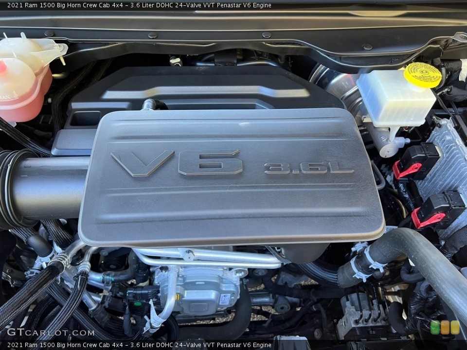 3.6 Liter DOHC 24-Valve VVT Penastar V6 Engine for the 2021 Ram 1500 #146694212