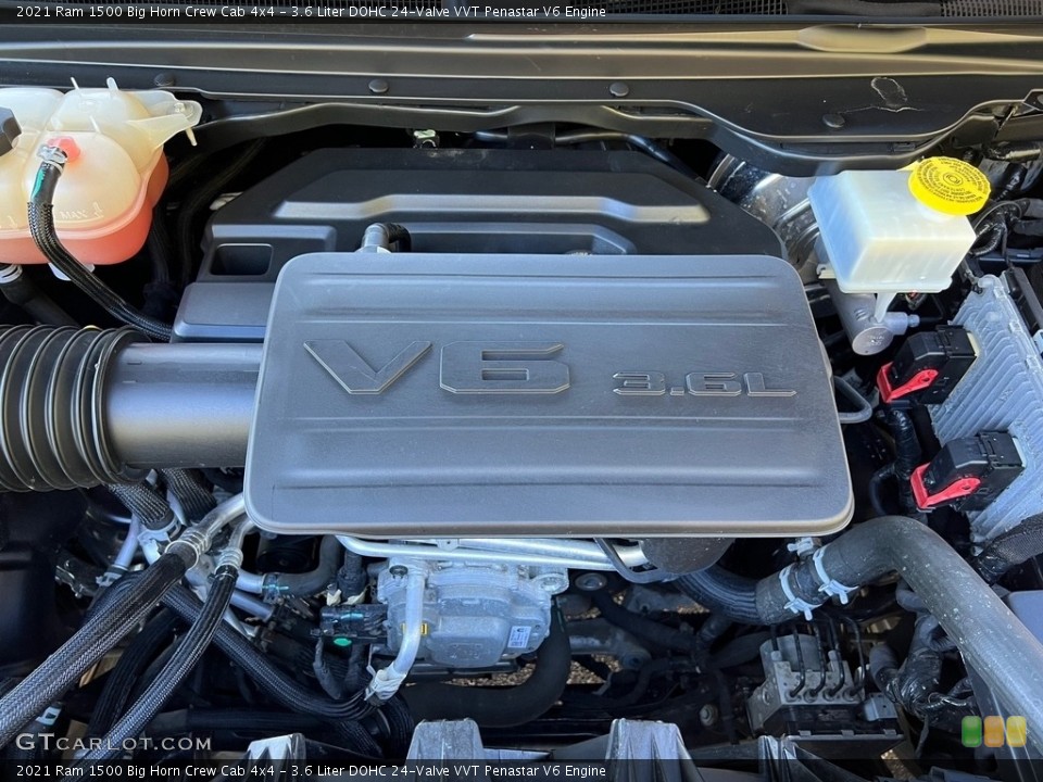 3.6 Liter DOHC 24-Valve VVT Penastar V6 Engine for the 2021 Ram 1500 #146694995