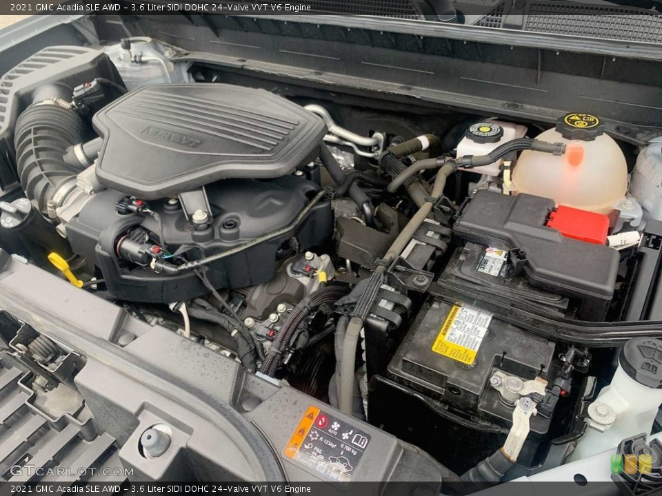 3.6 Liter SIDI DOHC 24-Valve VVT V6 Engine for the 2021 GMC Acadia #146696030