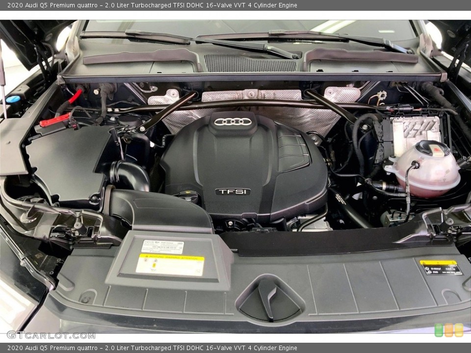 2.0 Liter Turbocharged TFSI DOHC 16-Valve VVT 4 Cylinder 2020 Audi Q5 Engine