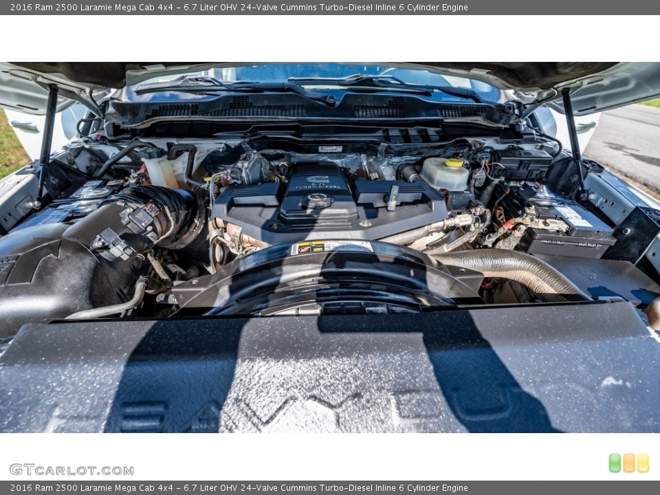 6.7 Liter OHV 24-Valve Cummins Turbo-Diesel Inline 6 Cylinder Engine for the 2016 Ram 2500 #146698617